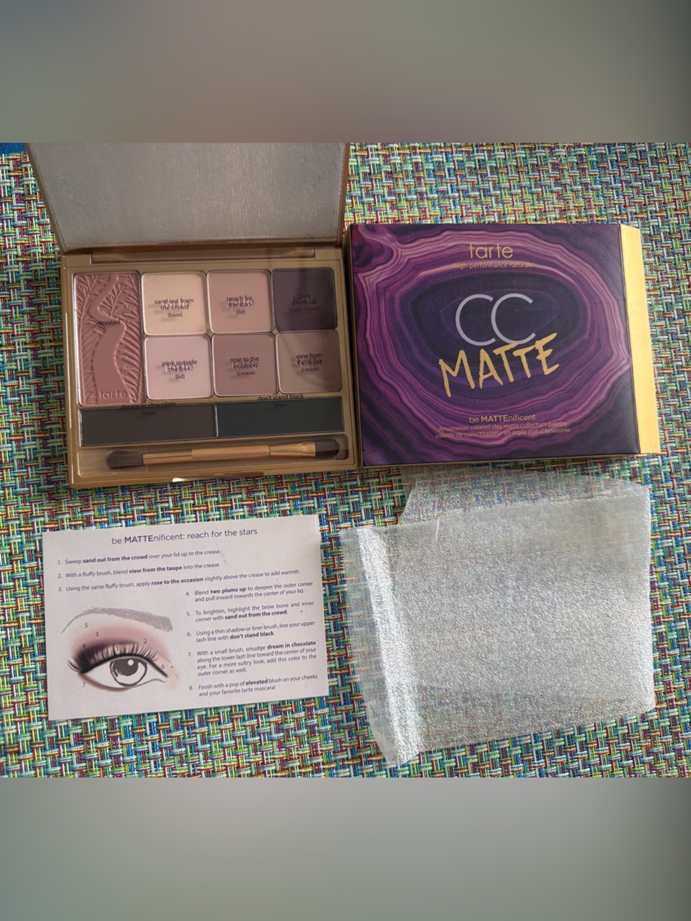 Tarte CC Matte Be Mattenificent Shadow Palette